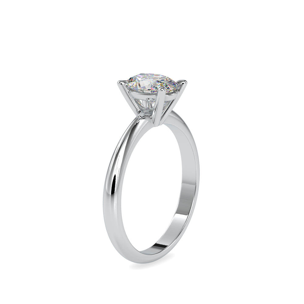 Solene Oval Solitaire Ring - 0016