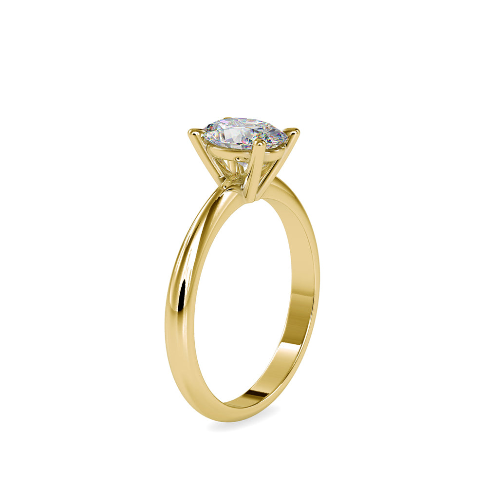 Solene Oval Solitaire Ring - 0016