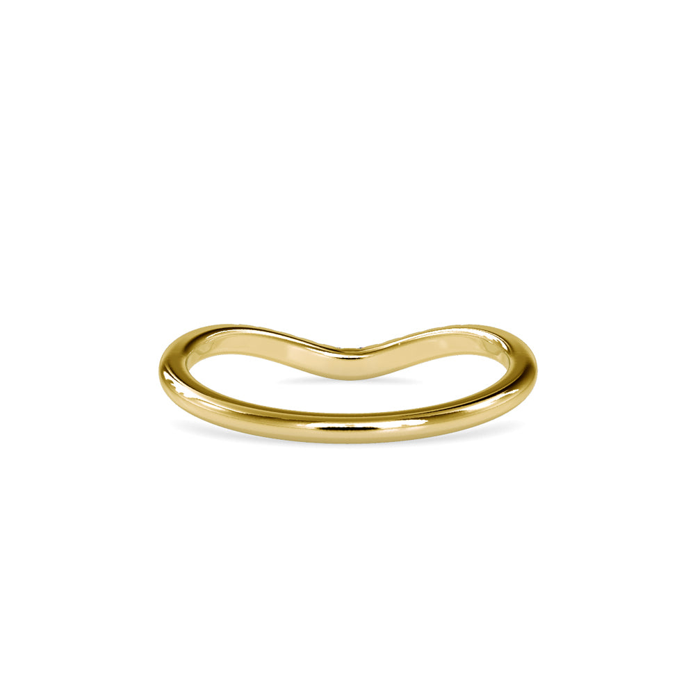 Celeste Contour Diamond Band - 0087