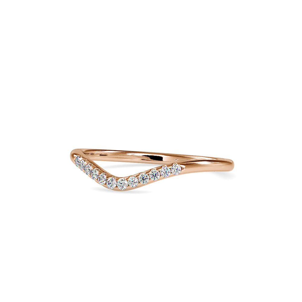Celeste Contour Diamond Band - 0087