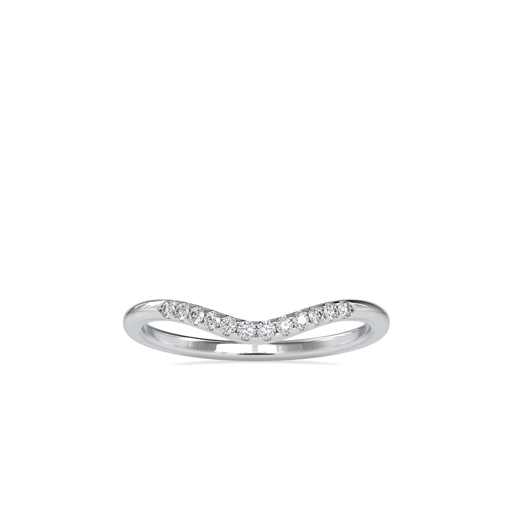 Celeste Contour Diamond Band - 0087