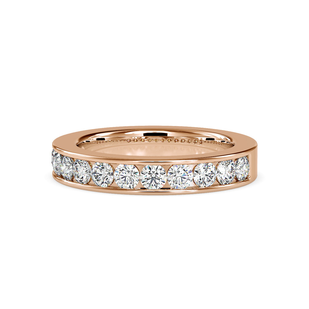Celeste Channel-Set Diamond Band -0110