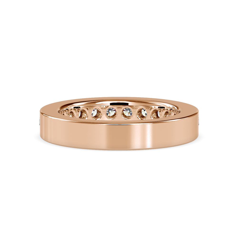 Celeste Channel-Set Diamond Band -0110