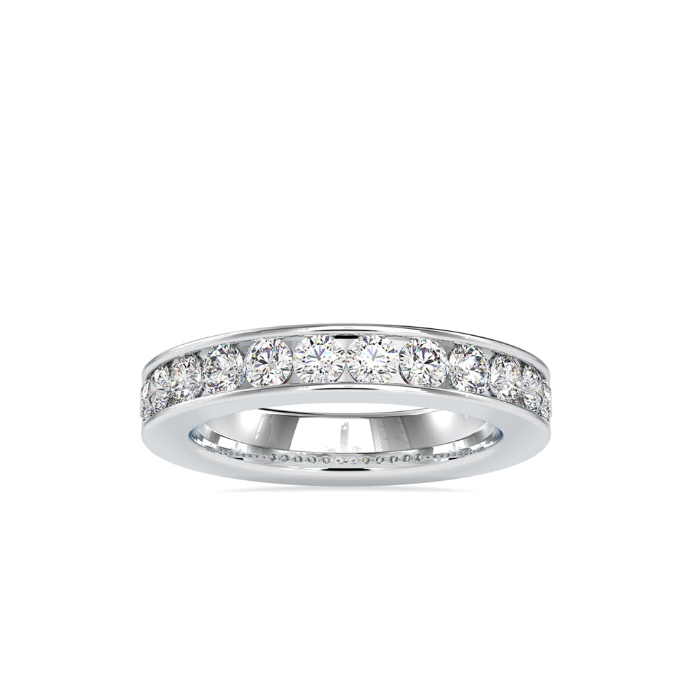 Celeste Channel-Set Diamond Band -0110