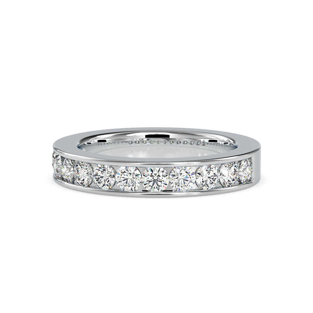 Celeste Channel-Set Diamond Band -0110
