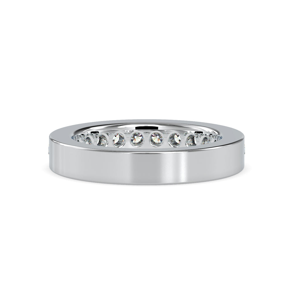 Celeste Channel-Set Diamond Band -0110