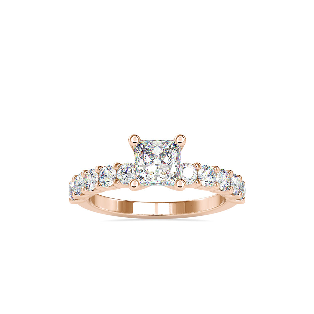 Celeste Princess-Cut Diamond Ring -0117