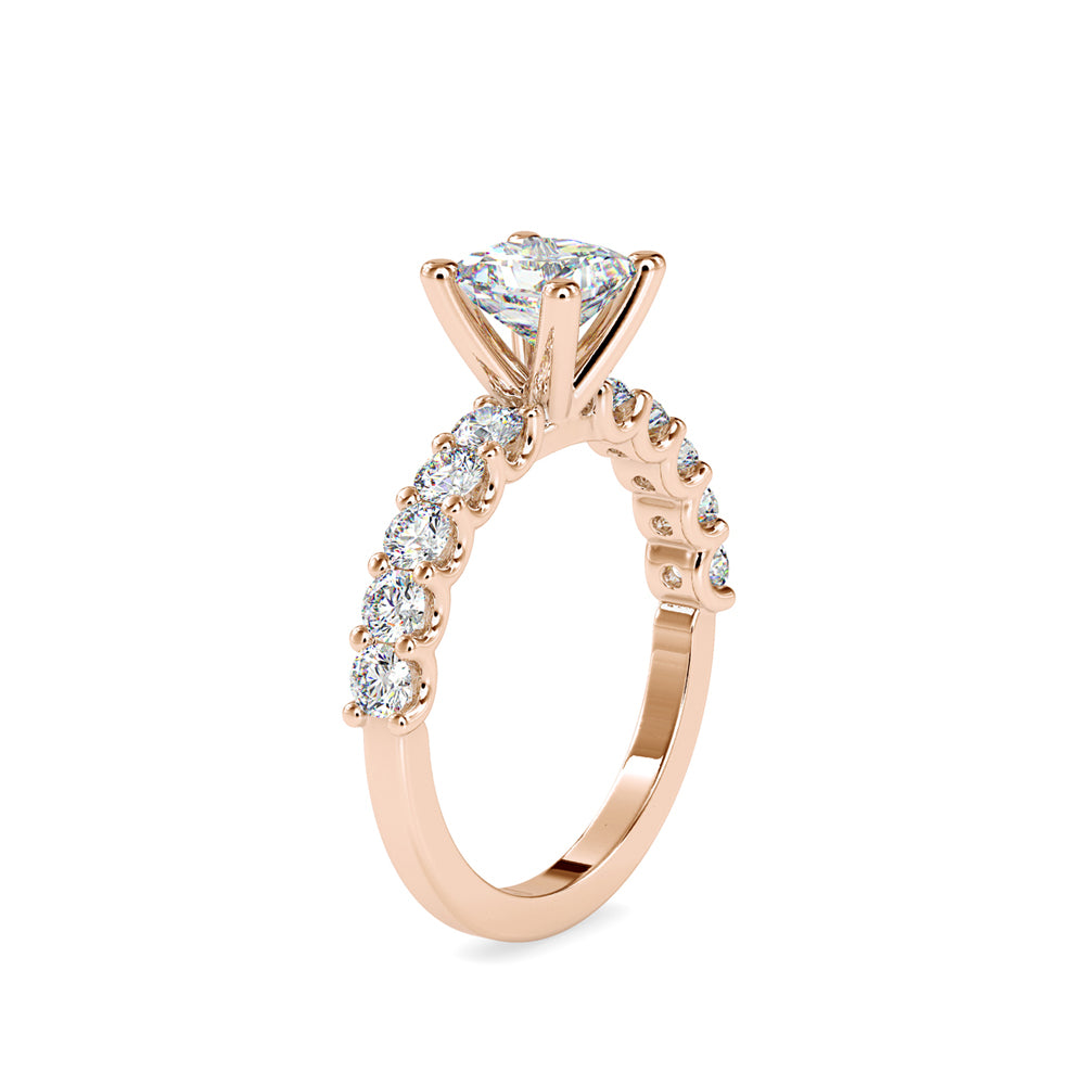 Celeste Princess-Cut Diamond Ring -0117