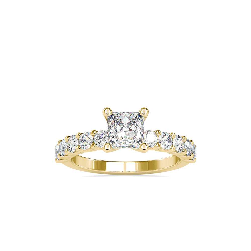 Celeste Princess-Cut Diamond Ring -0117