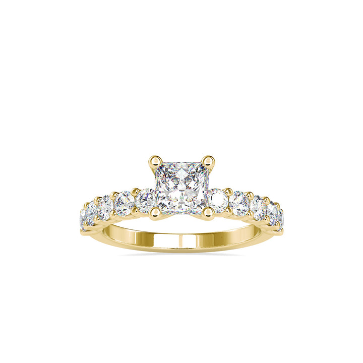Celeste Princess-Cut Diamond Ring -0117