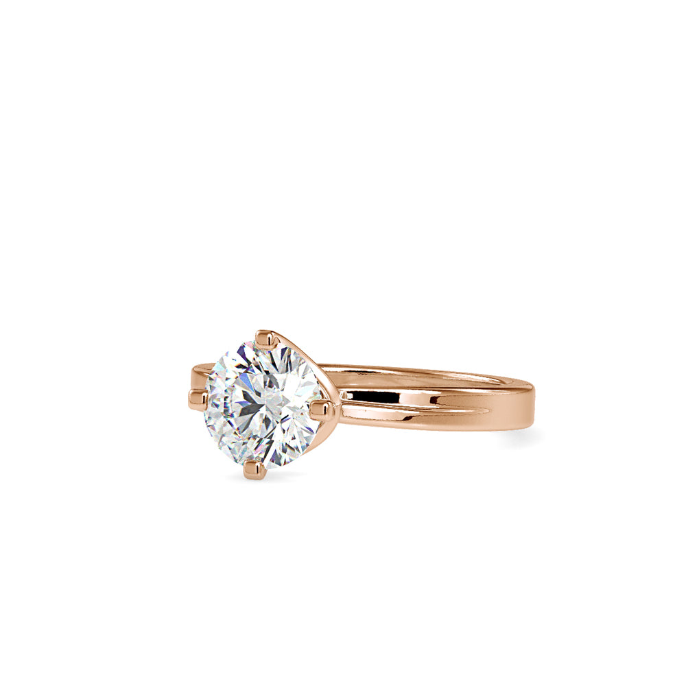 Éclat Solitaire Diamond Ring - 0124