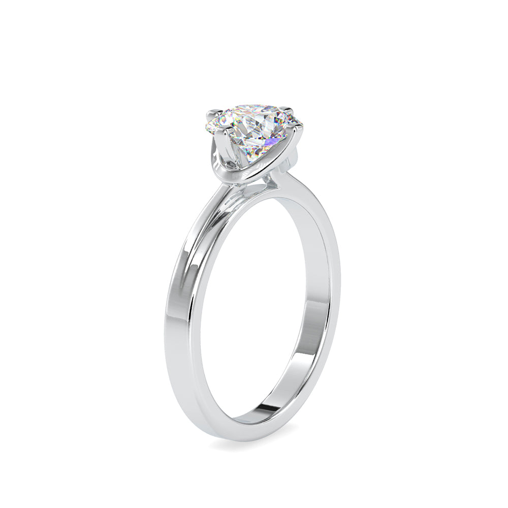 Éclat Solitaire Diamond Ring - 0124