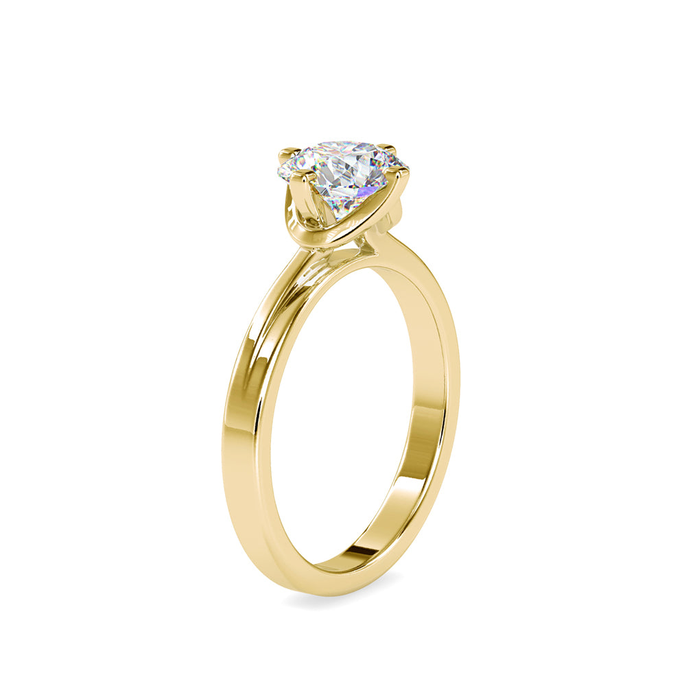 Éclat Solitaire Diamond Ring - 0124