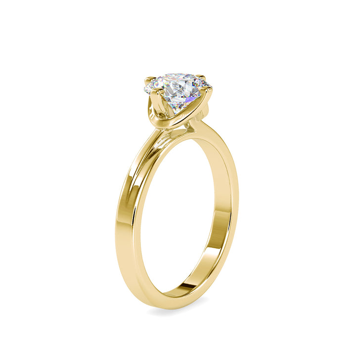 Éclat Solitaire Diamond Ring - 0124