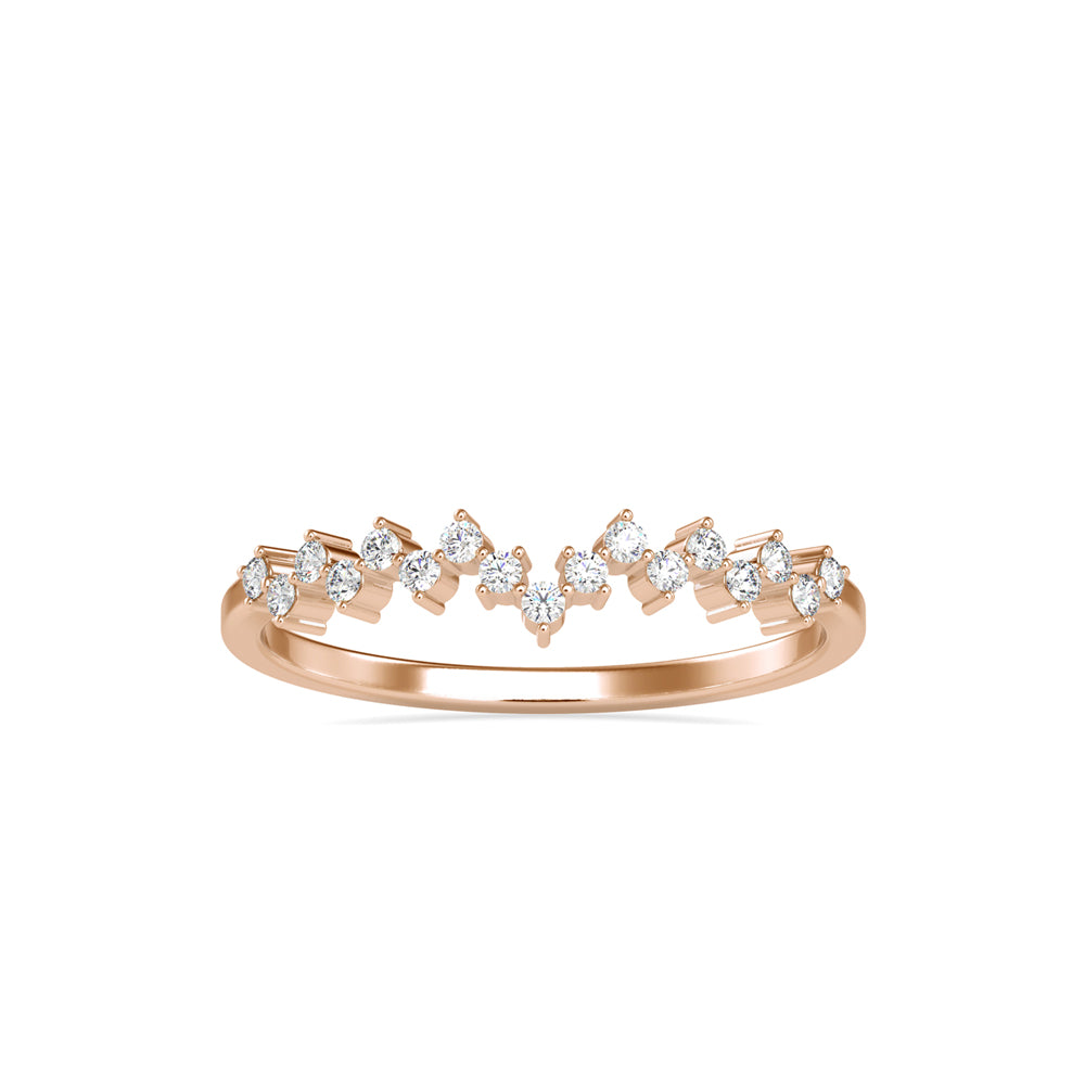 Stellar Crown Diamond Ring - 0605
