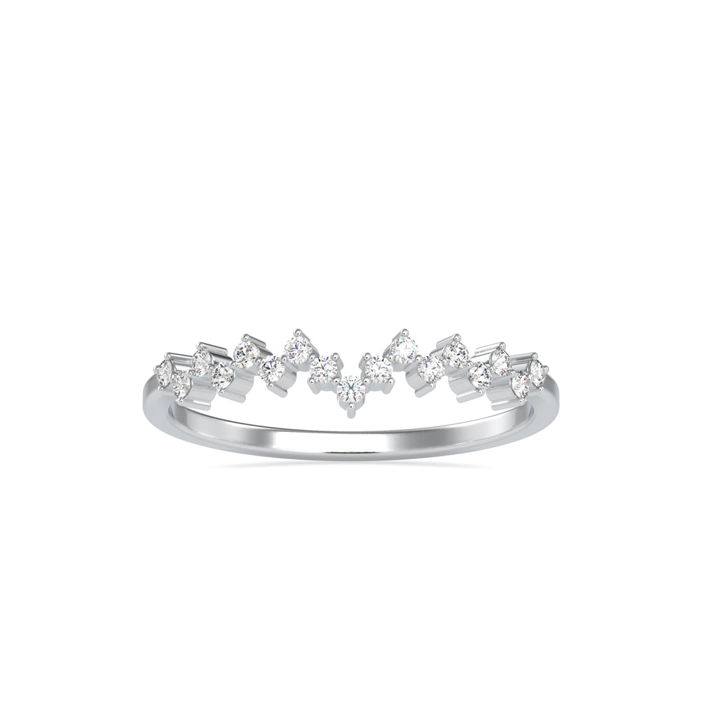 Stellar Crown Diamond Ring - 0605
