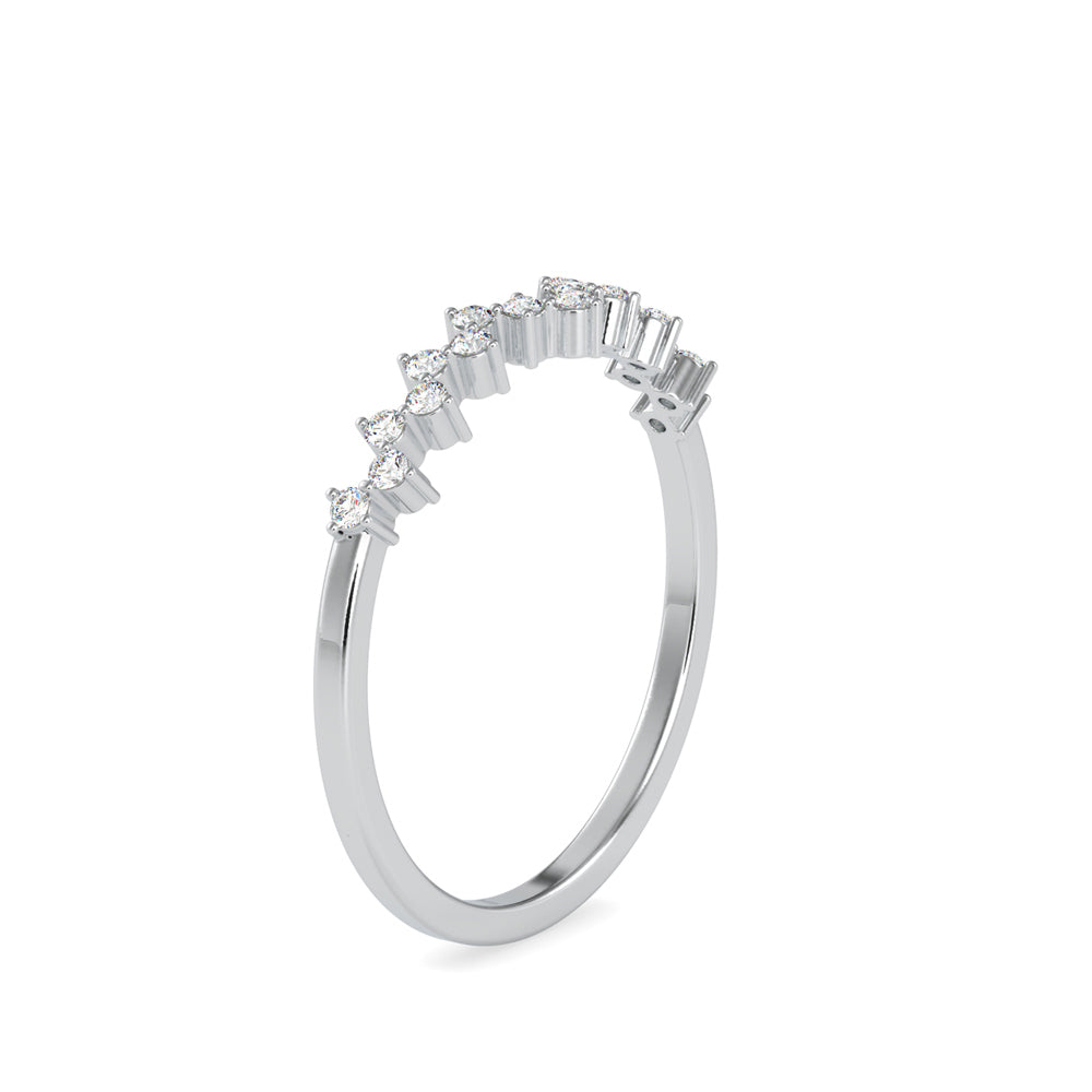 Stellar Crown Diamond Ring - 0605