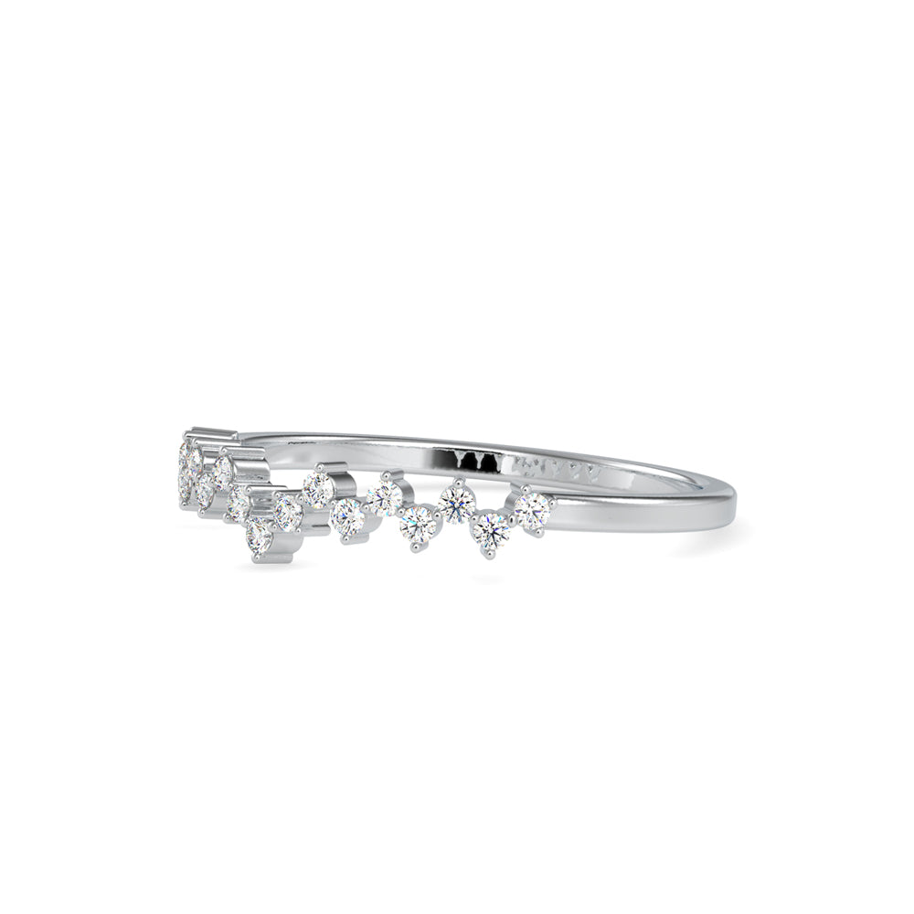 Stellar Crown Diamond Ring - 0605