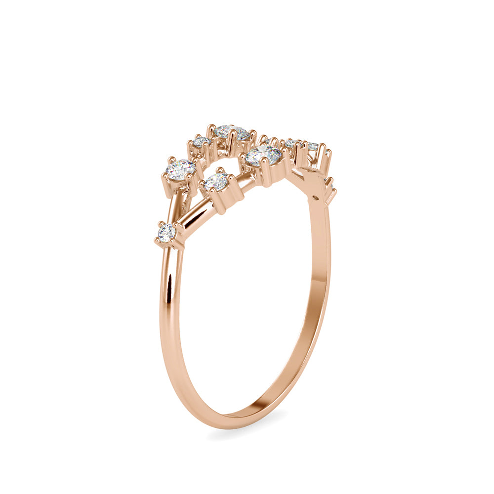 Lune Brillante Diamond Ring - 0609