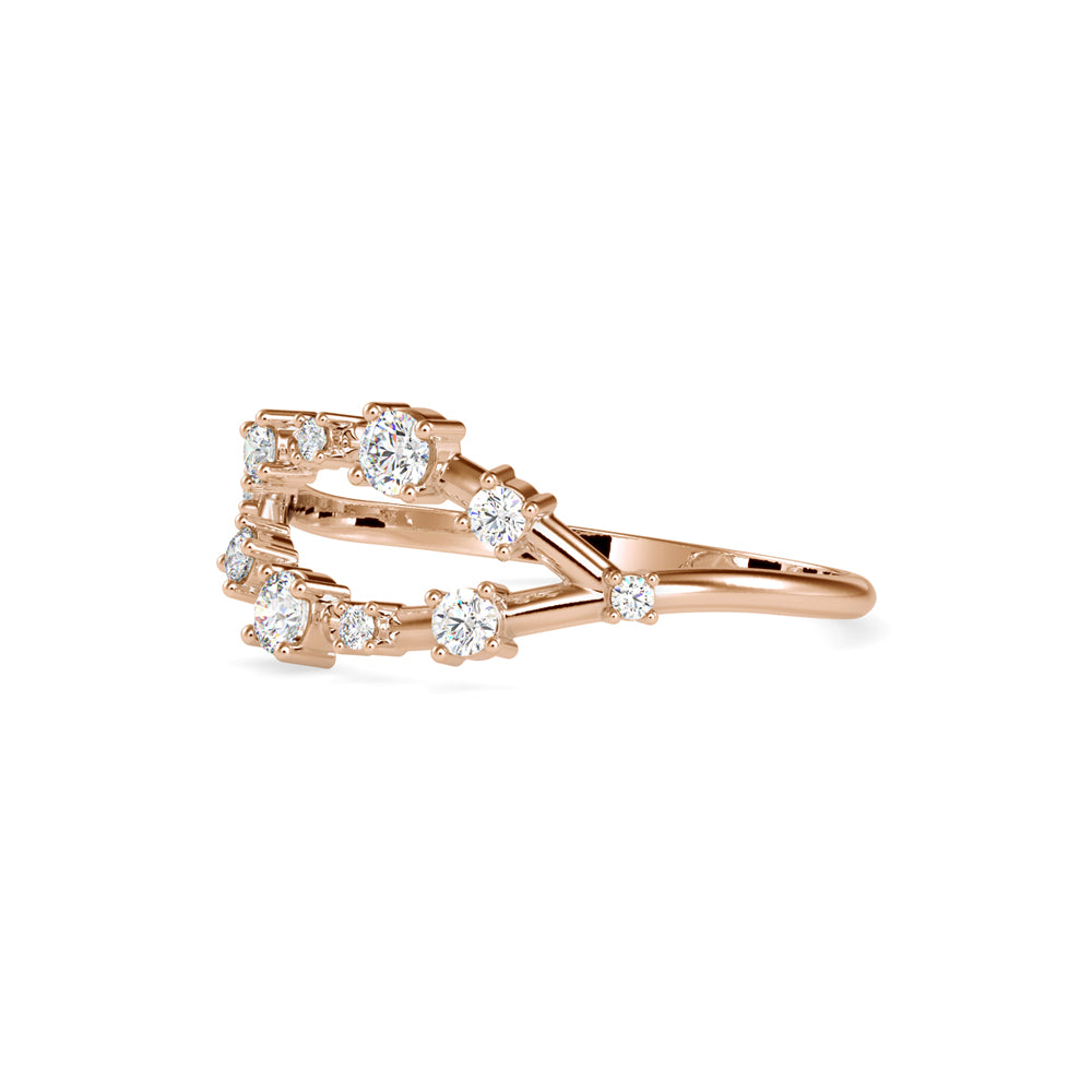 Lune Brillante Diamond Ring - 0609