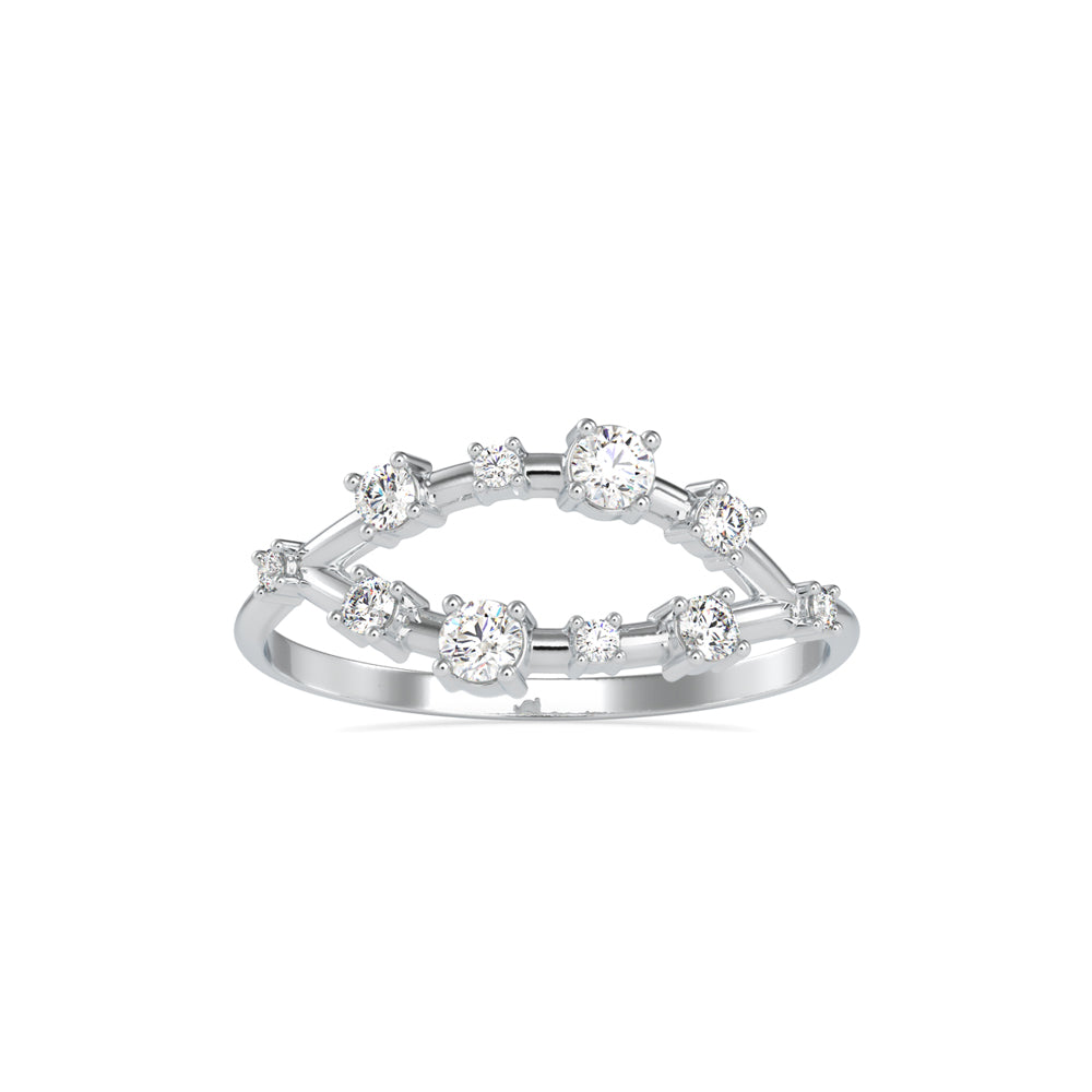 Lune Brillante Diamond Ring - 0609