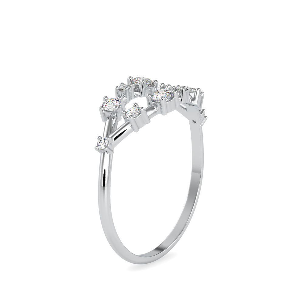 Lune Brillante Diamond Ring - 0609