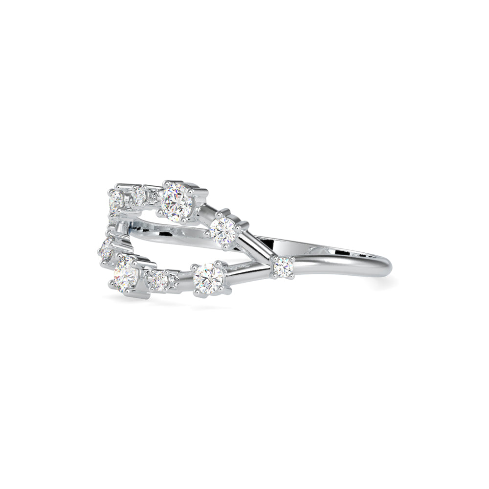 Lune Brillante Diamond Ring - 0609