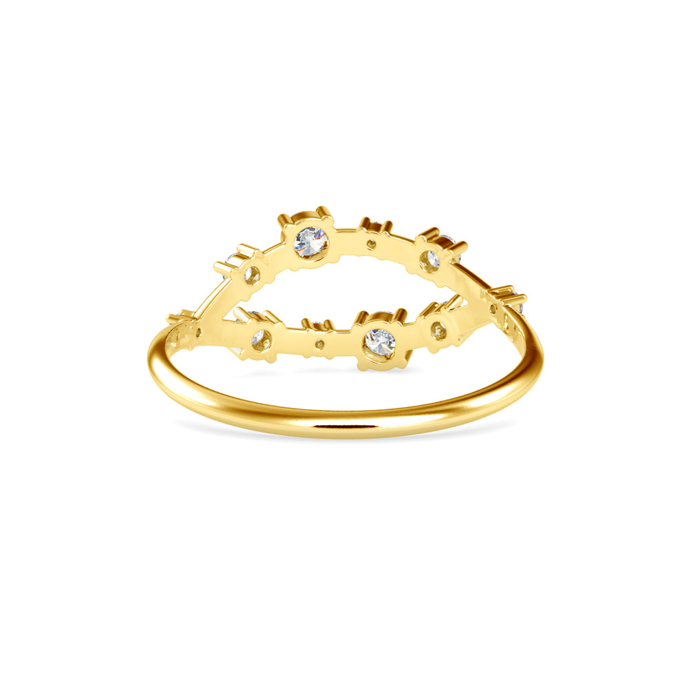 Lune Brillante Diamond Ring - 0609