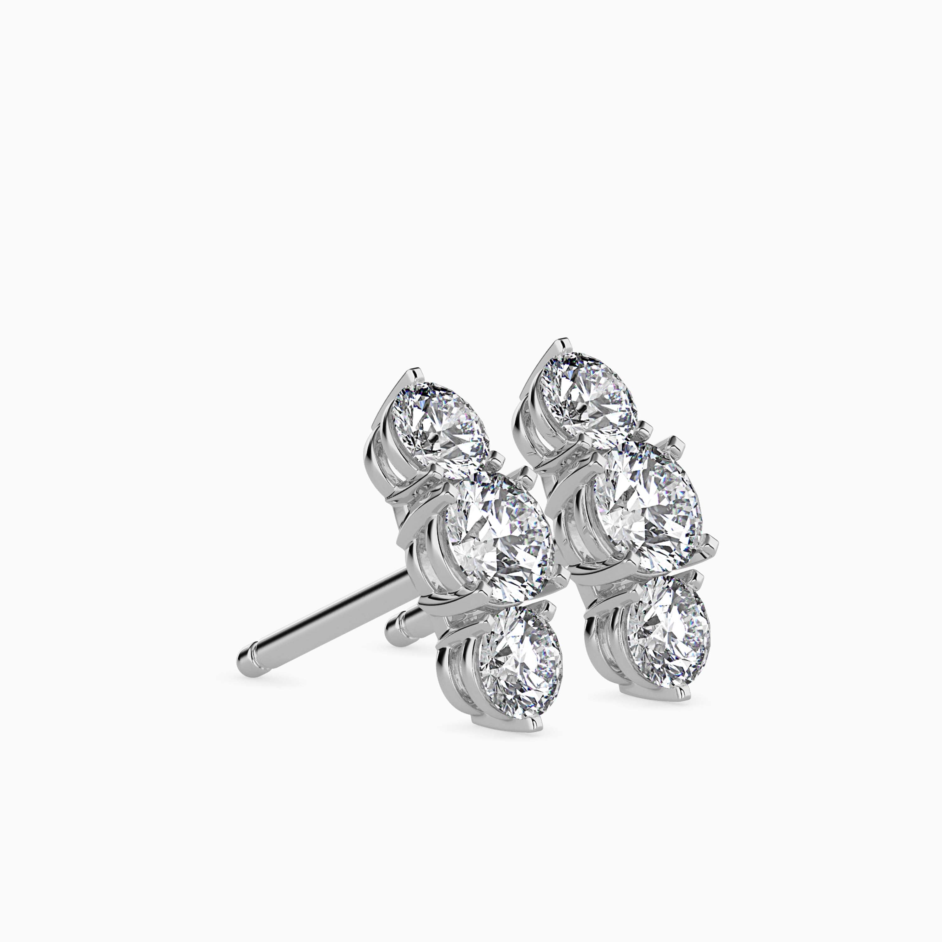 TASA “Celeste Linea” Diamond Drop Earrings - 16004