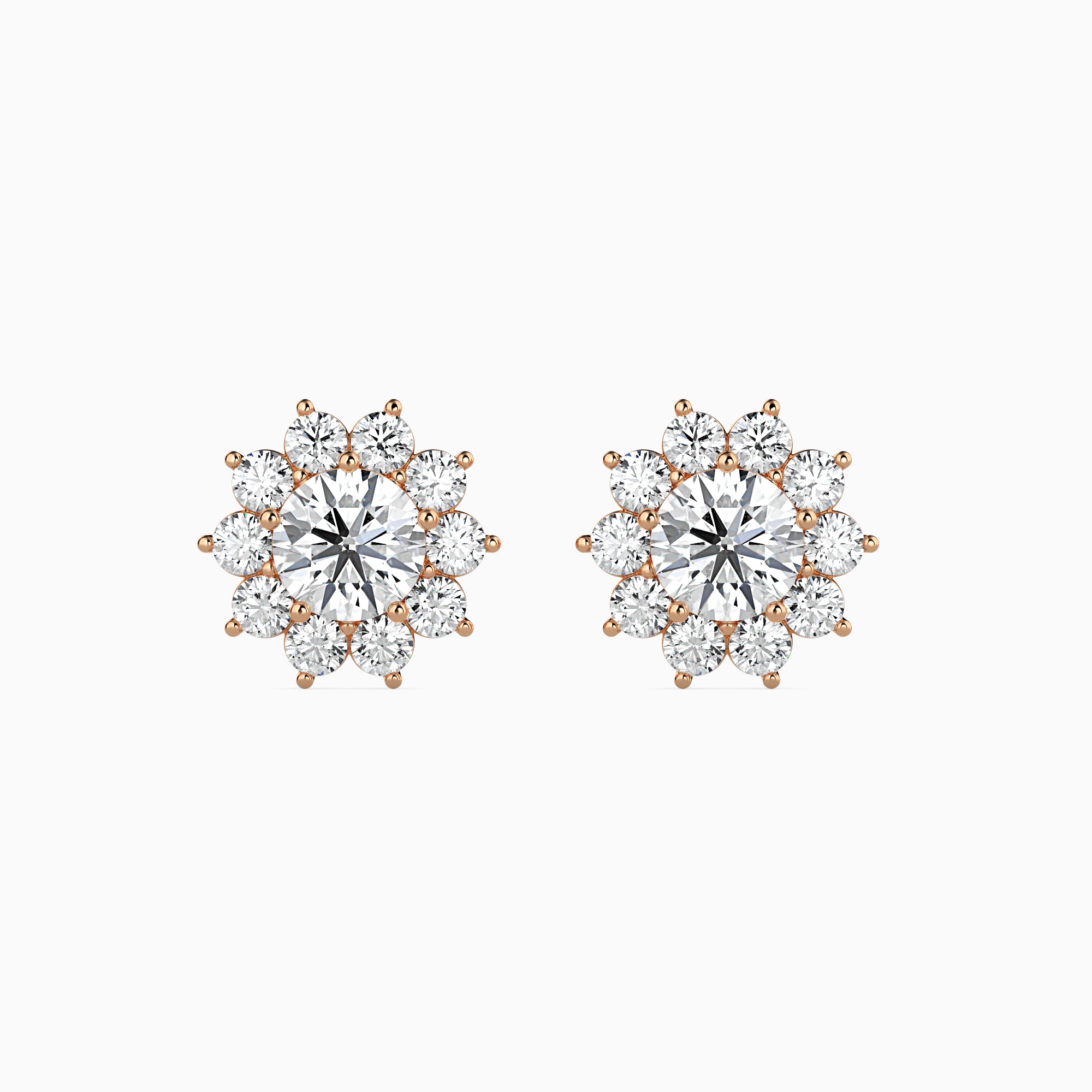 TASA “Soléa Bloom” Diamond Studs - 16009