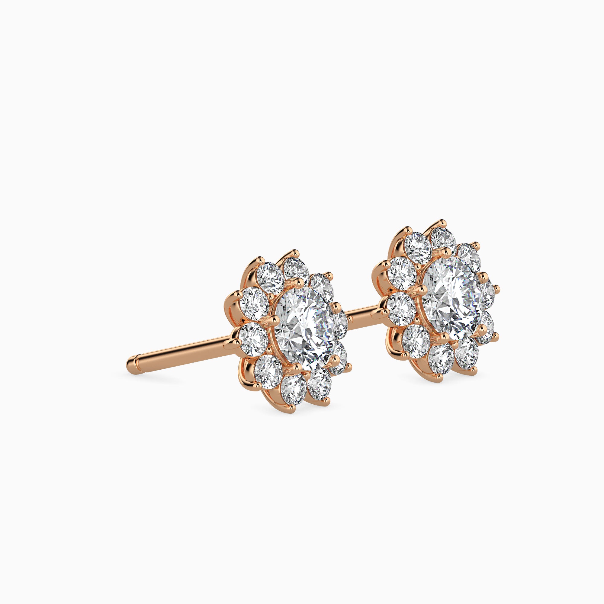 TASA “Soléa Bloom” Diamond Studs - 16009