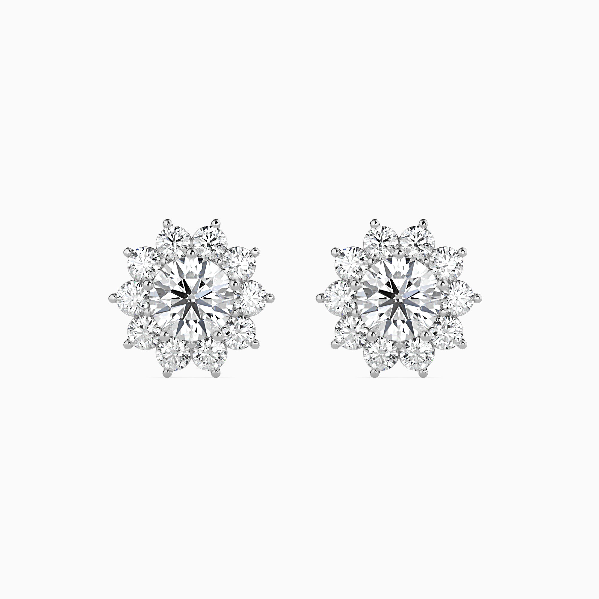 TASA “Soléa Bloom” Diamond Studs - 16009