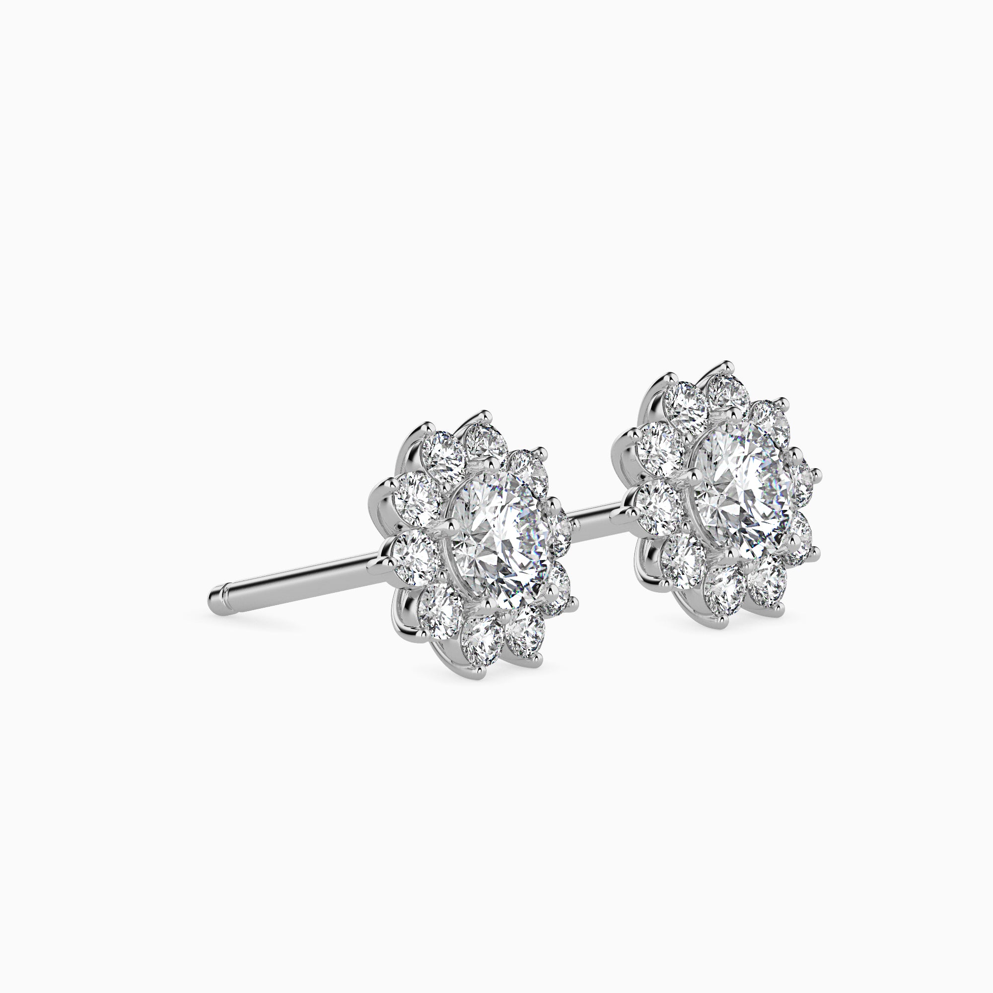 TASA “Soléa Bloom” Diamond Studs - 16009