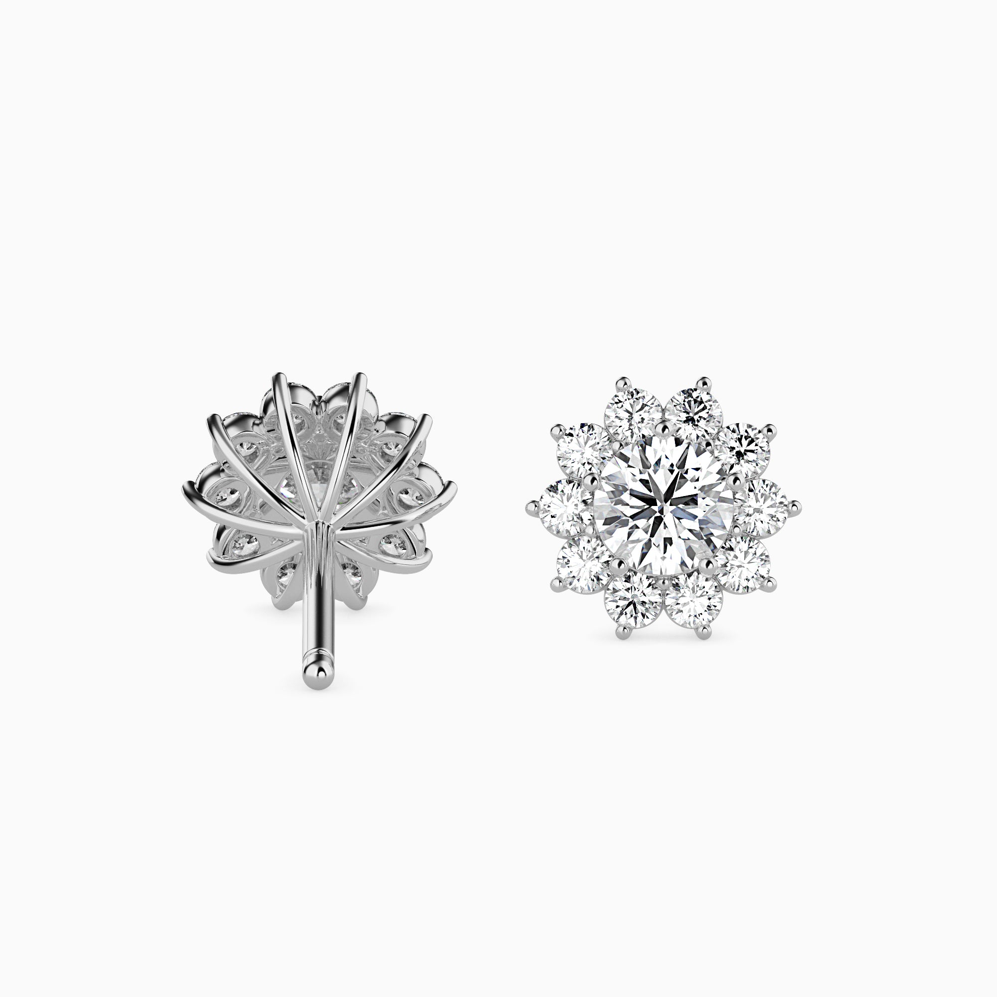 TASA “Soléa Bloom” Diamond Studs - 16009