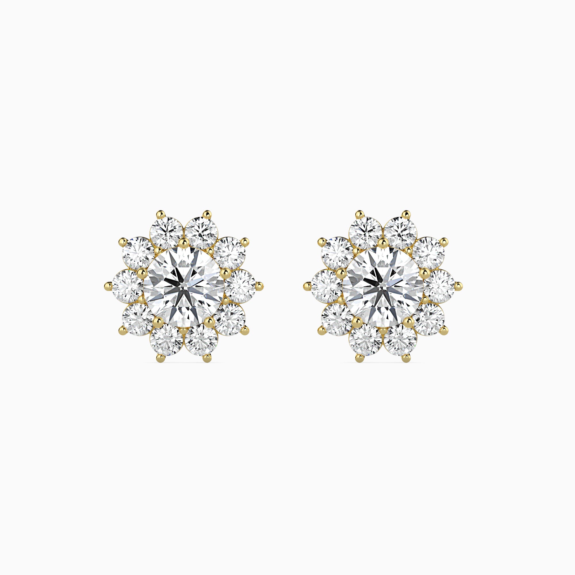 TASA “Soléa Bloom” Diamond Studs - 16009