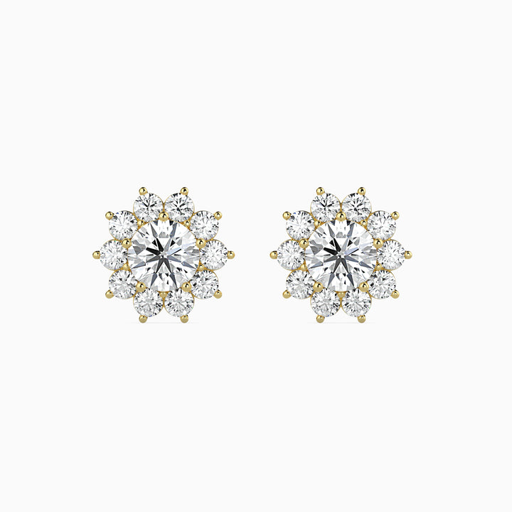 TASA “Soléa Bloom” Diamond Studs - 16009
