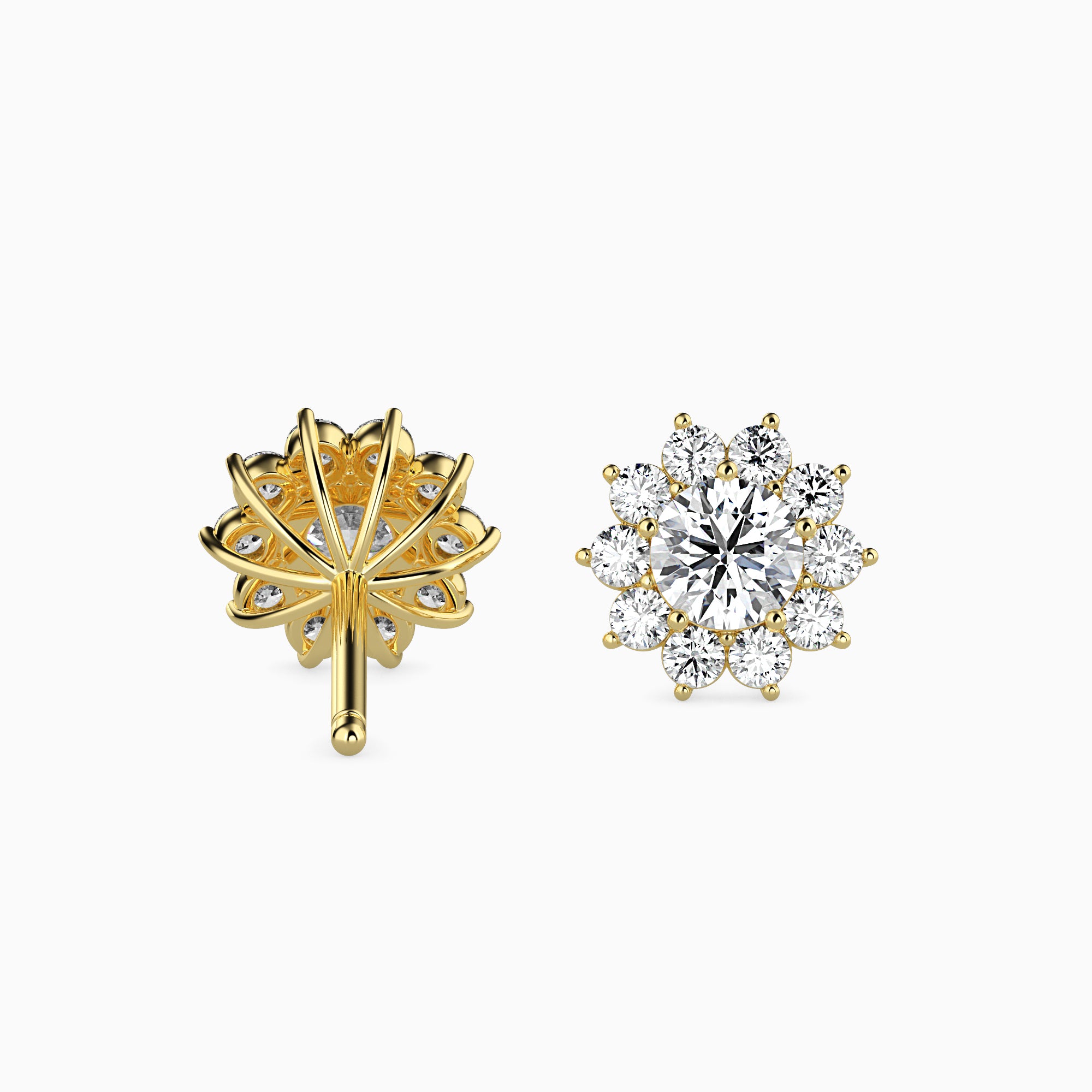 TASA “Soléa Bloom” Diamond Studs - 16009
