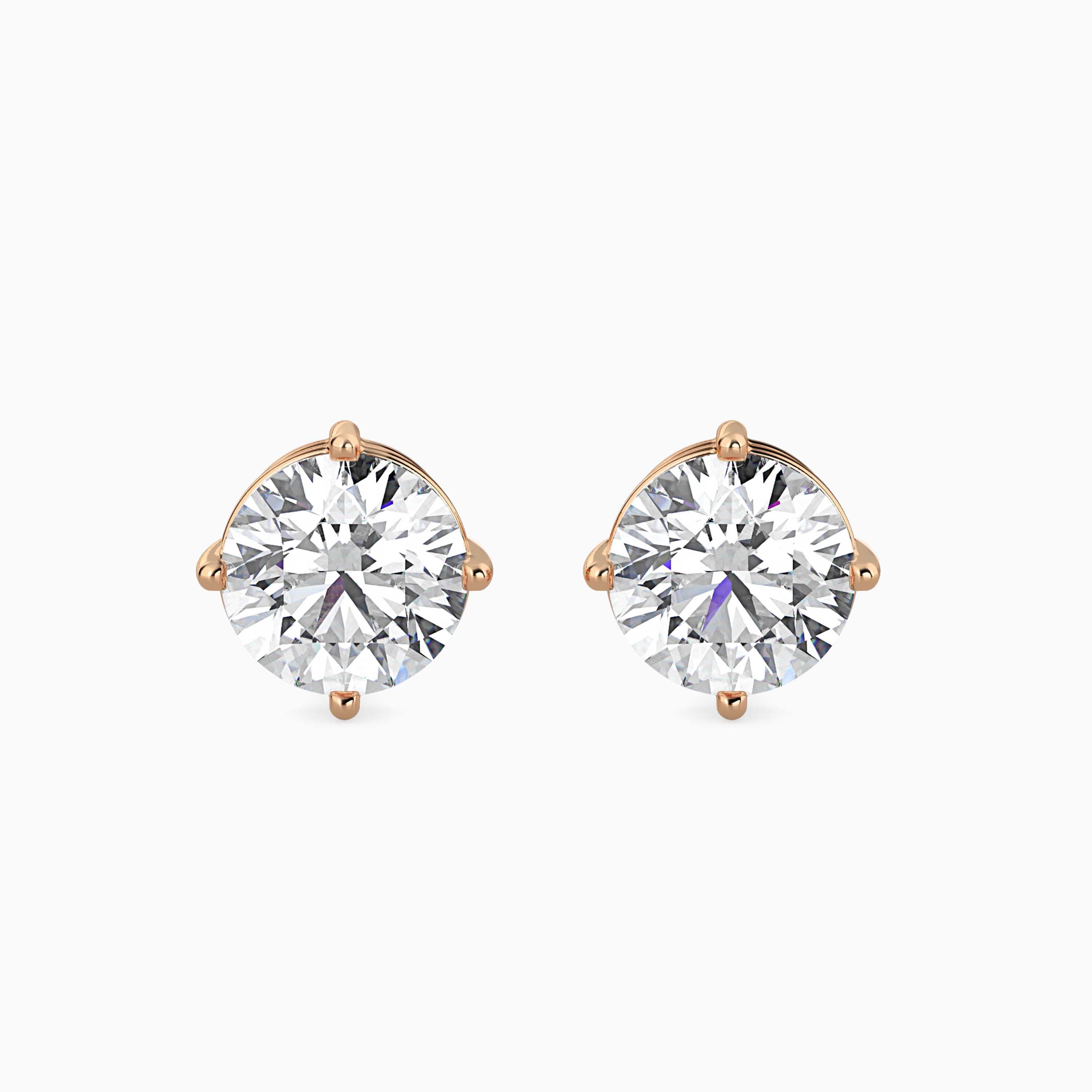 TASA “Lumière” Classic Diamond Studs - 16035