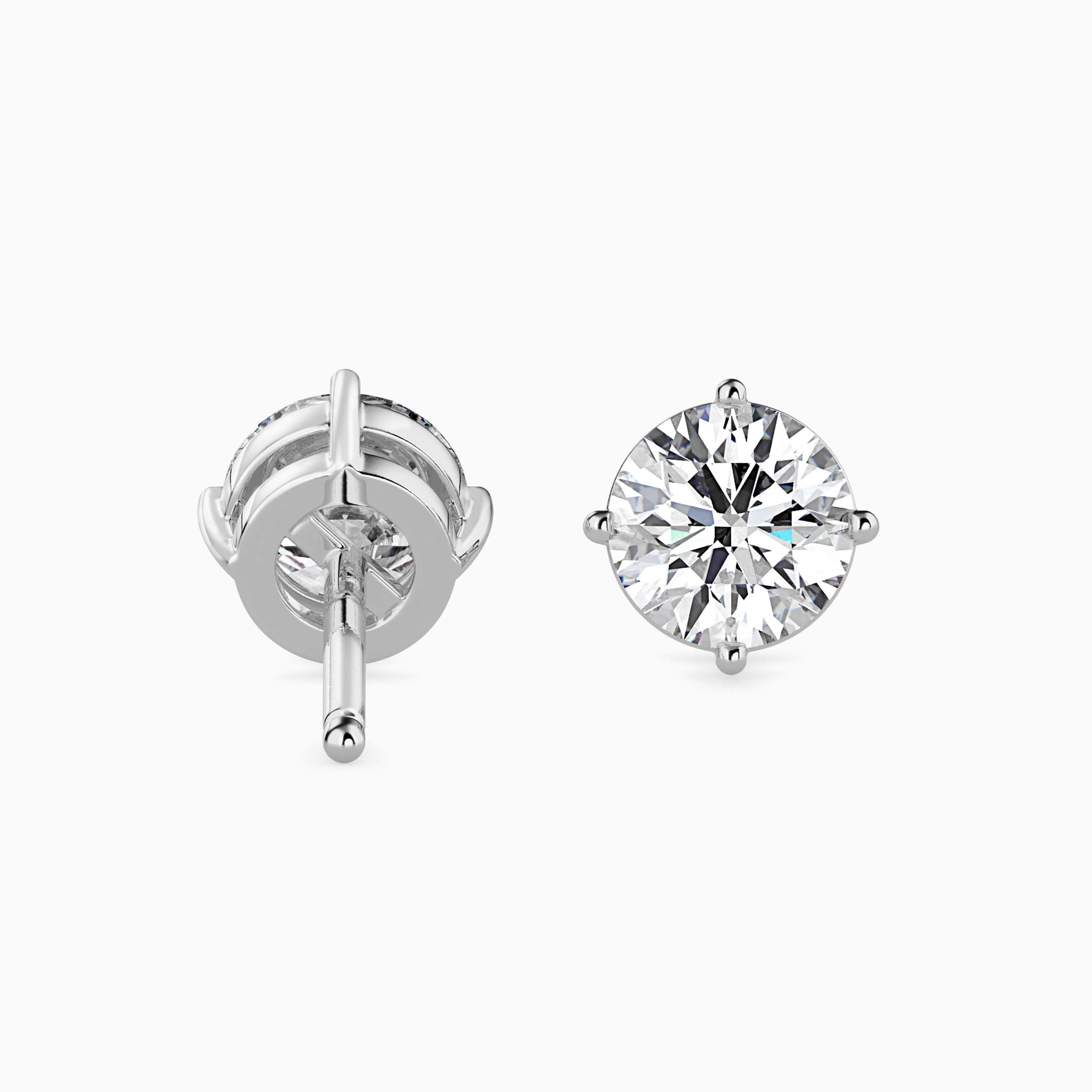 TASA “Lumière” Classic Diamond Studs - 16035