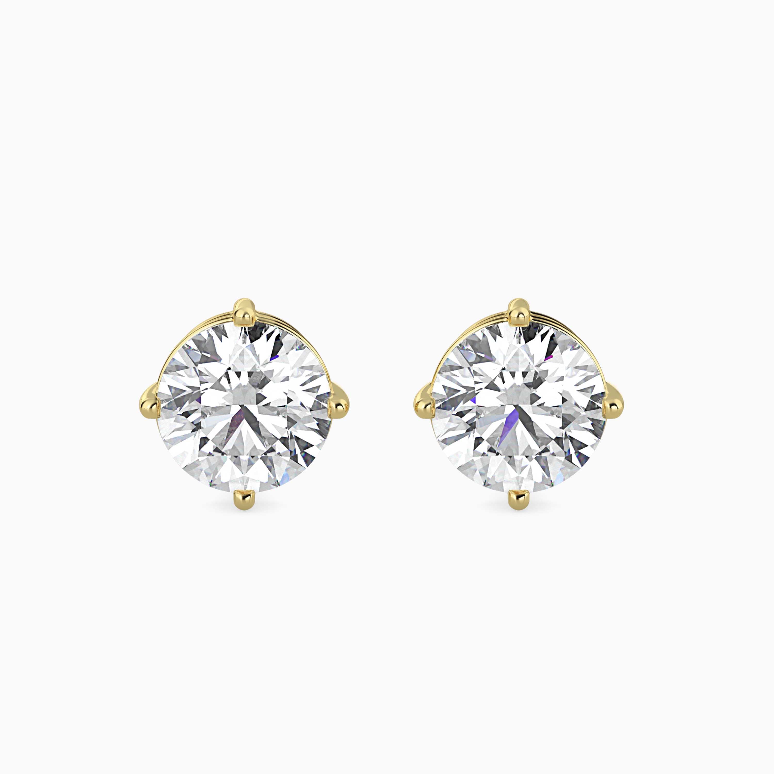 TASA “Lumière” Classic Diamond Studs - 16035