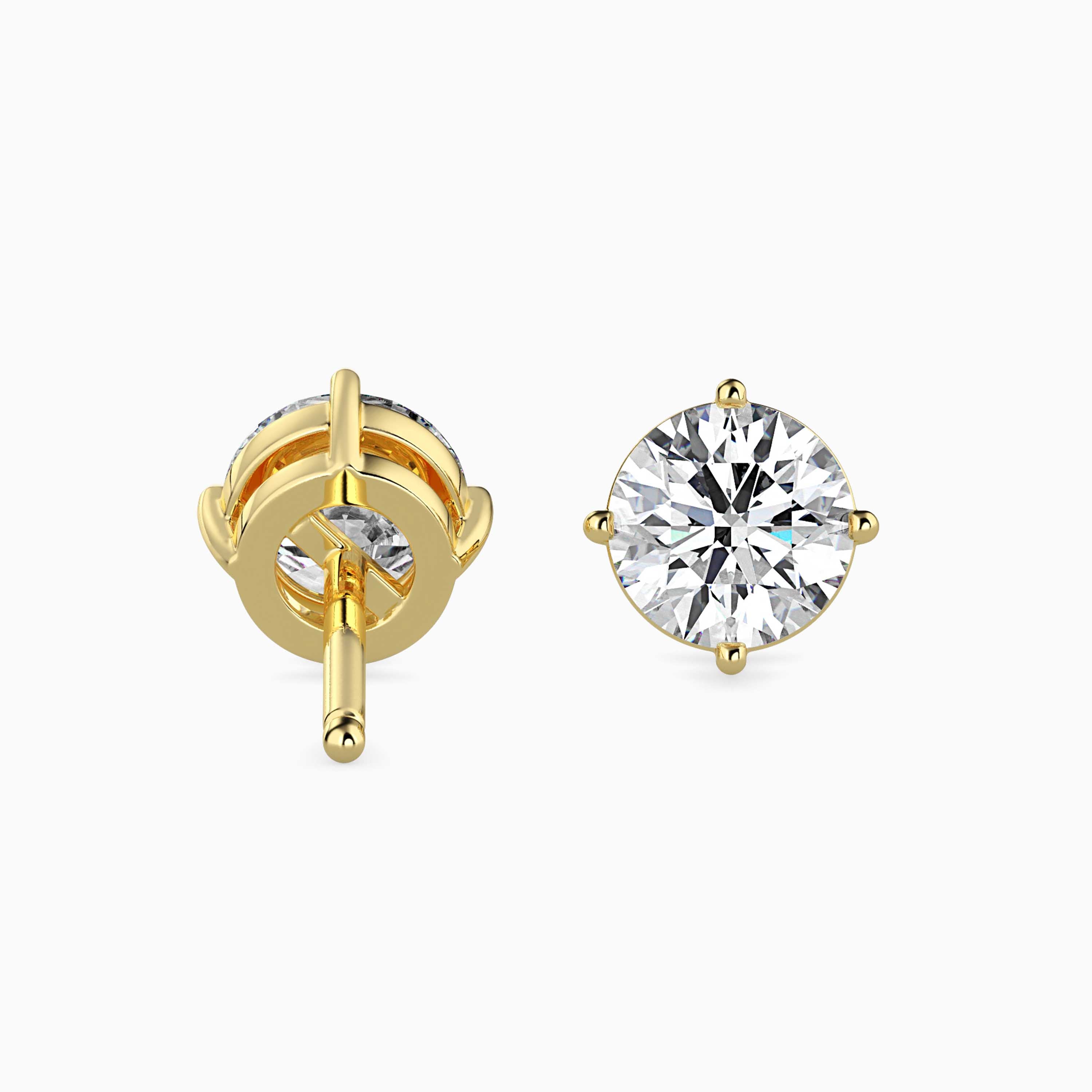 TASA “Lumière” Classic Diamond Studs - 16035