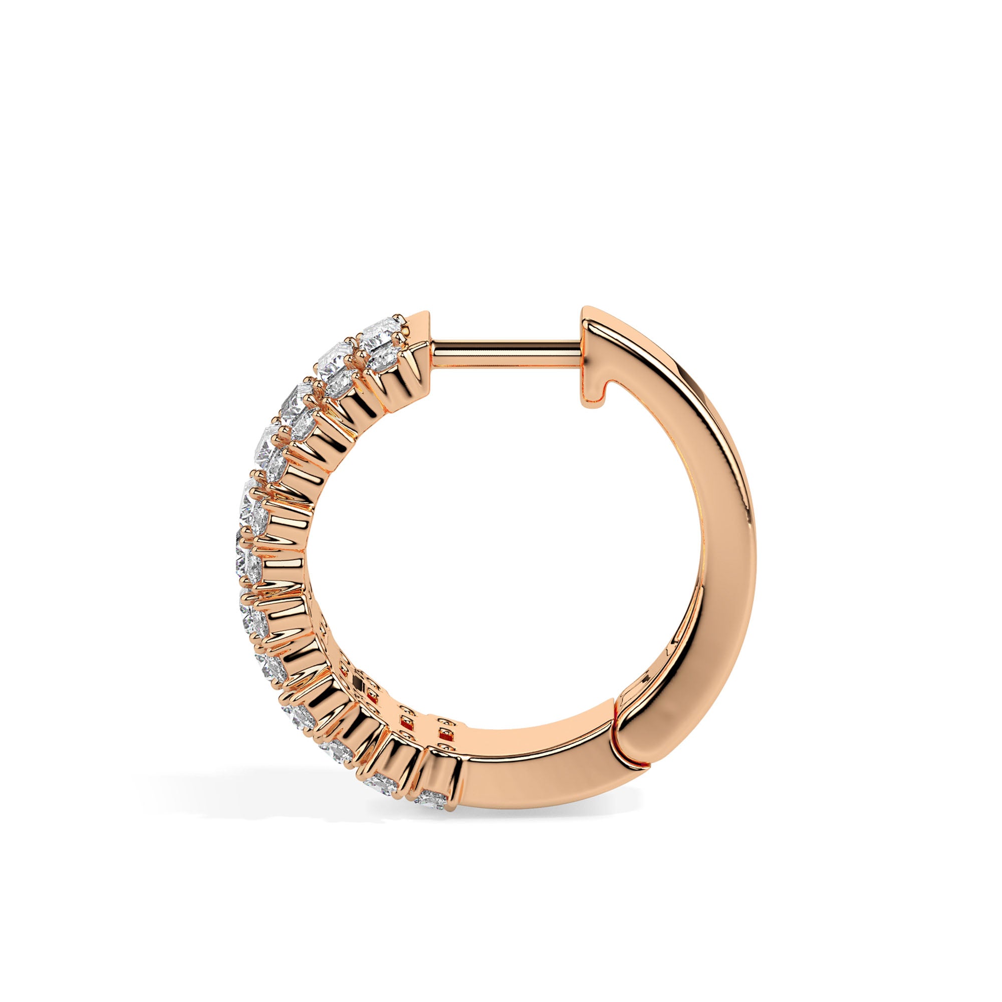 TASA Radiance Royale Baguette Hoops - 17013