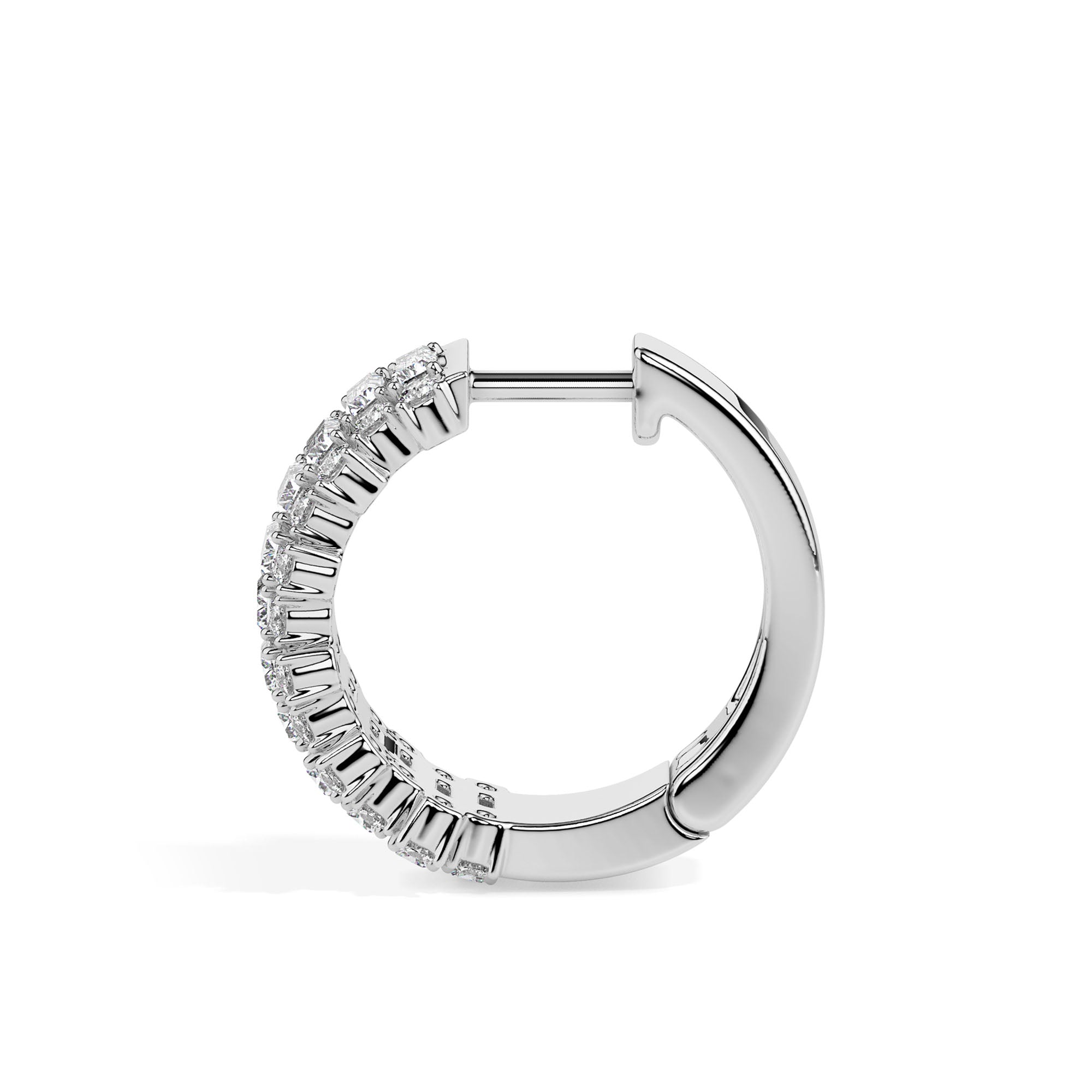 TASA Radiance Royale Baguette Hoops - 17013