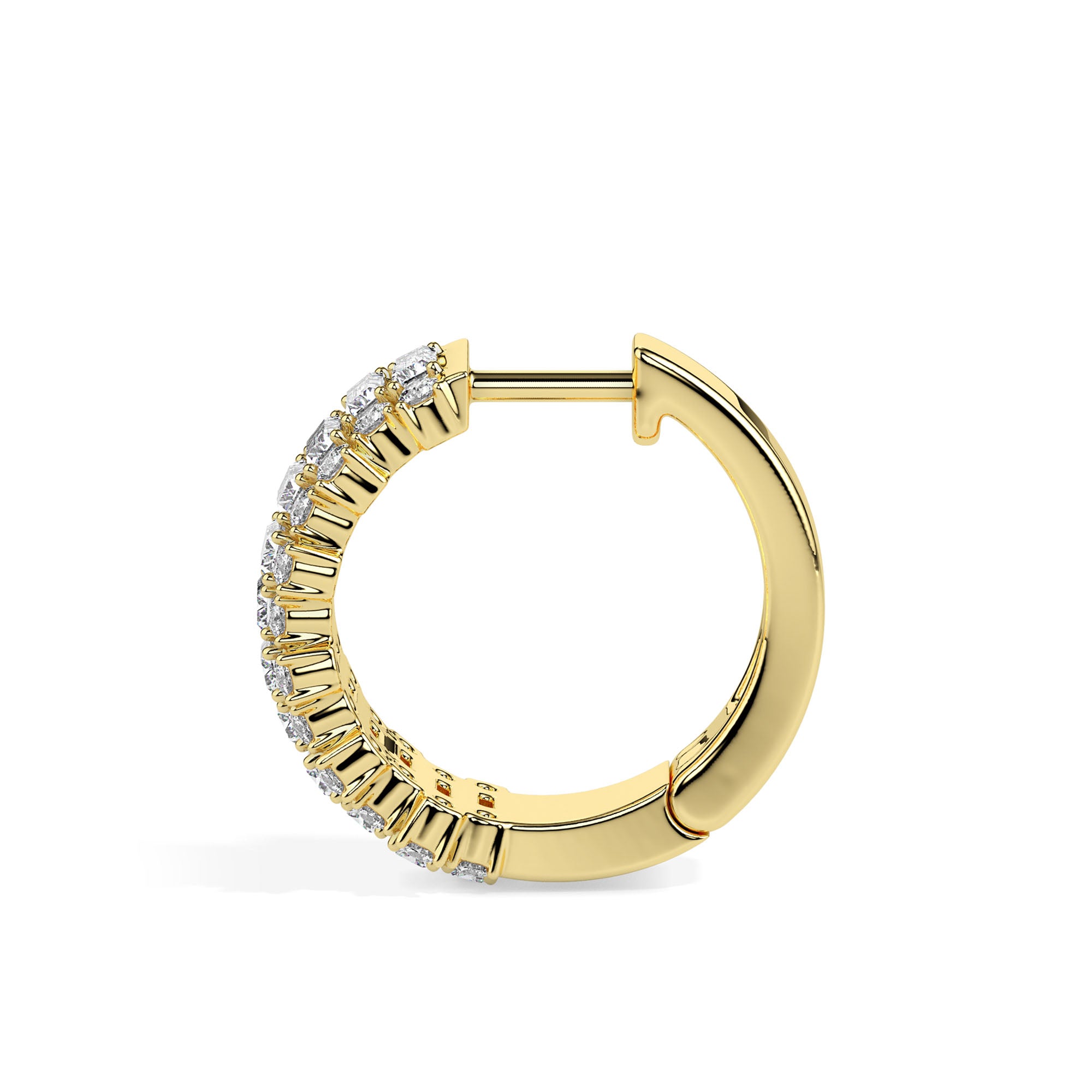 TASA Radiance Royale Baguette Hoops - 17013