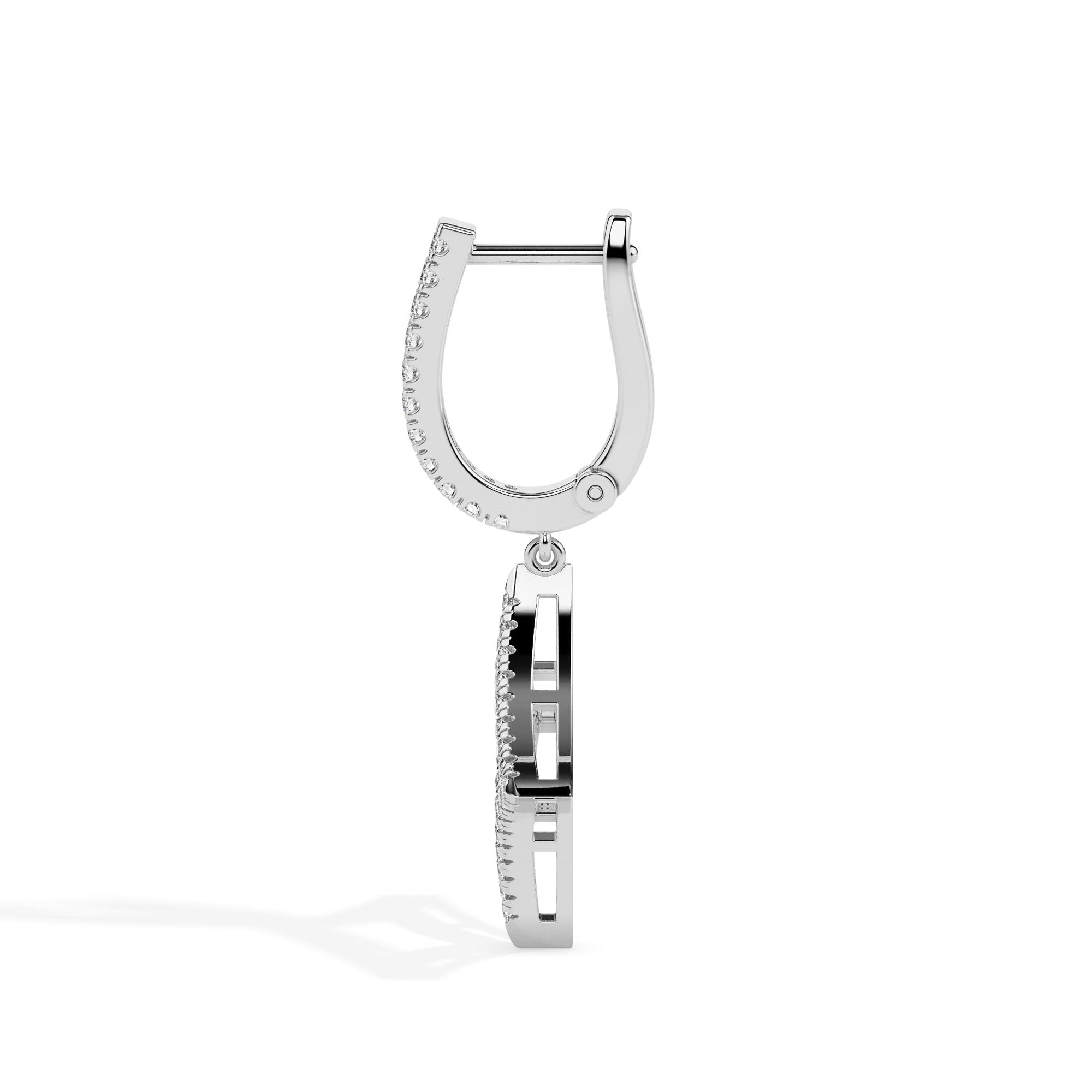 TASA Nova Diamond Drop Earrings - 17033