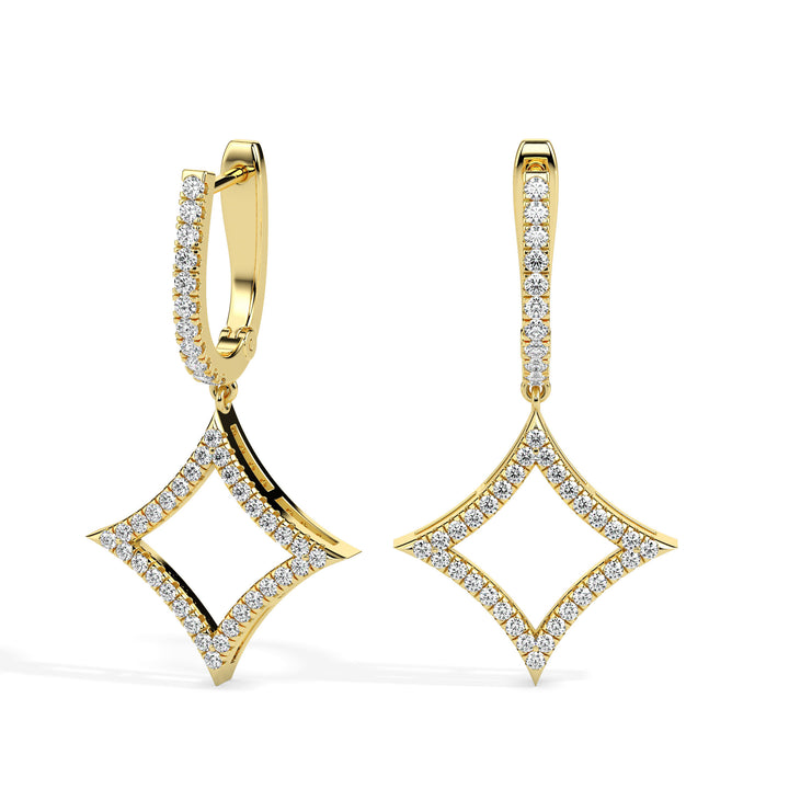 TASA Nova Diamond Drop Earrings - 17033