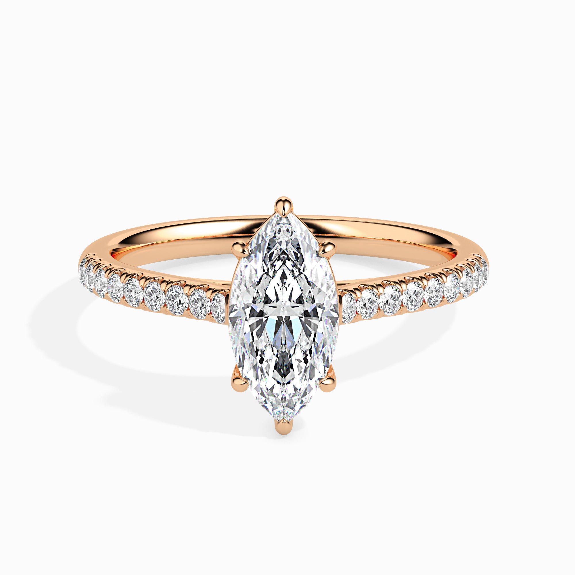 Tasa Marquise Pavé Ring - 19019