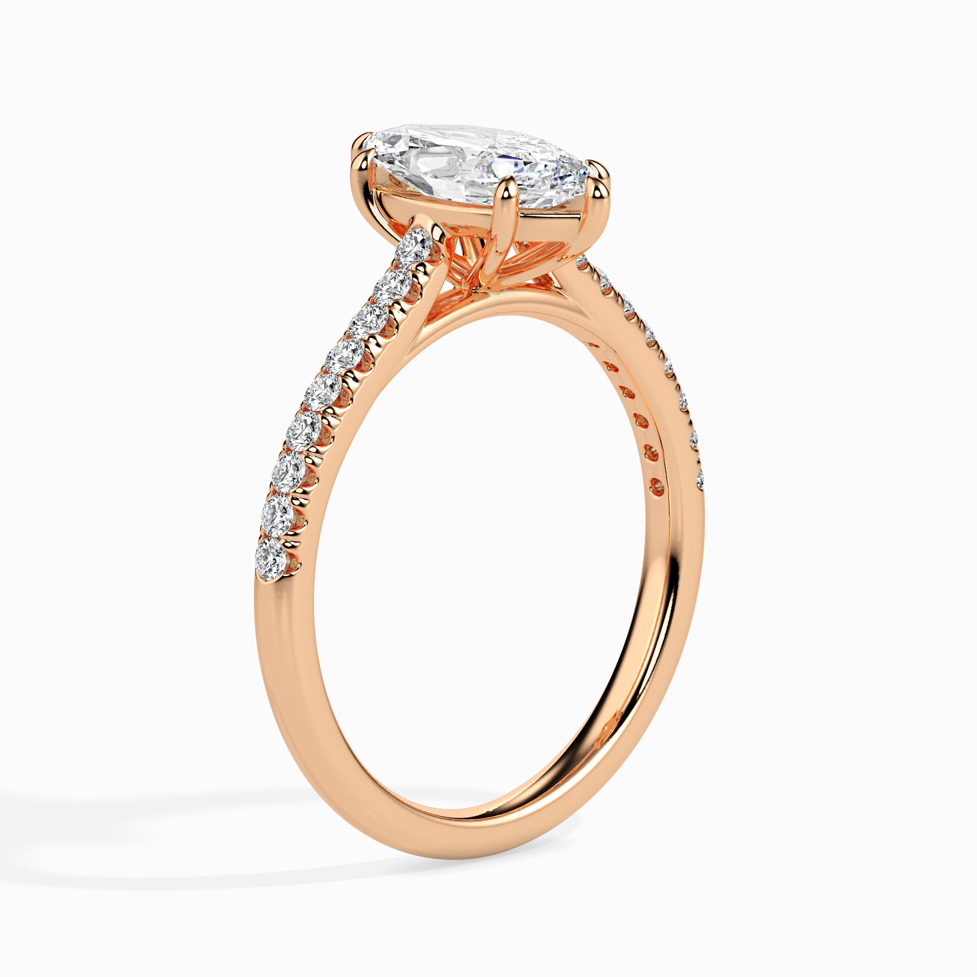 Tasa Marquise Pavé Ring - 19019