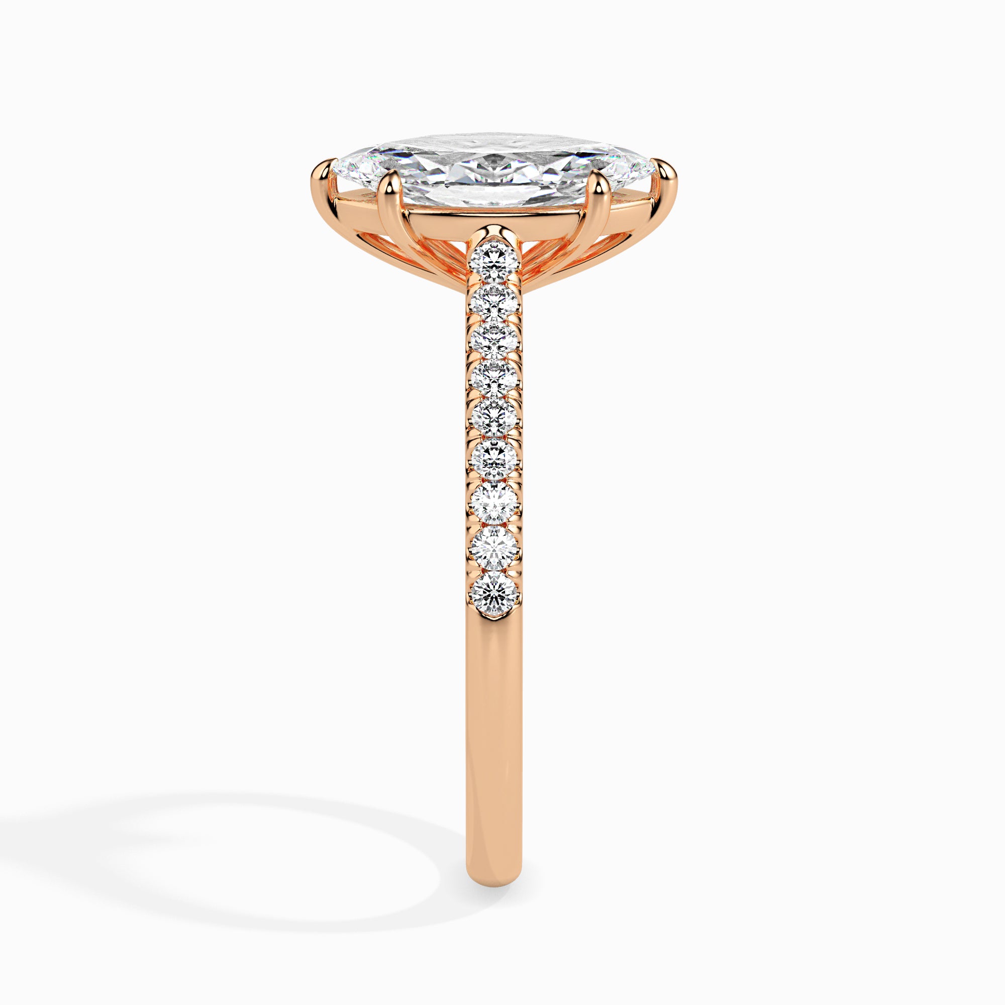 Tasa Marquise Pavé Ring - 19019