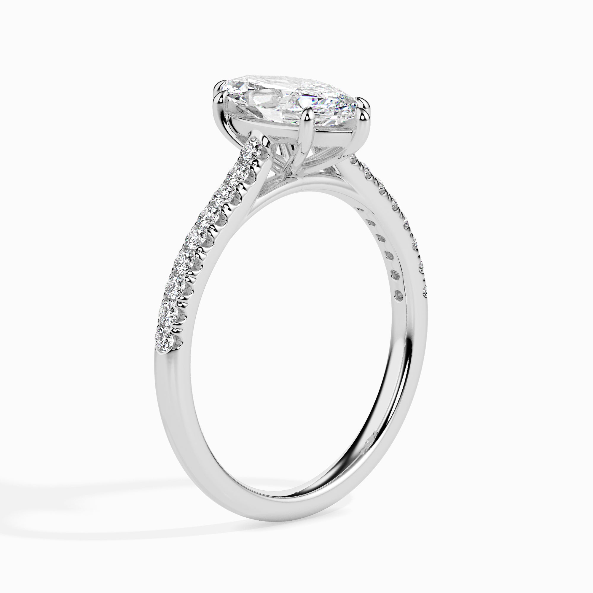 Tasa Marquise Pavé Ring - 19019